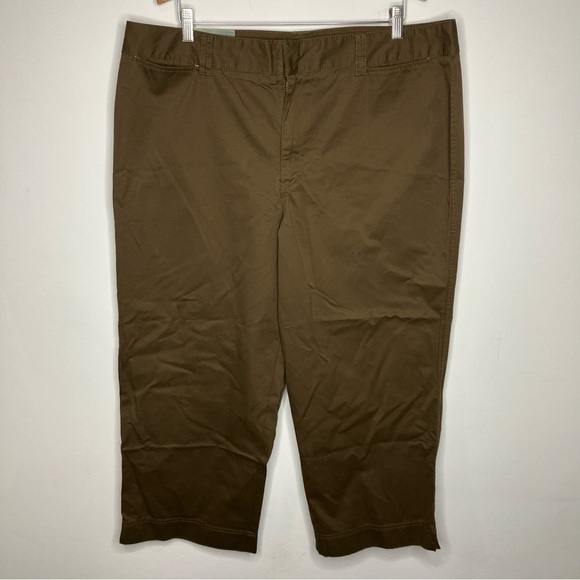 NWT Eddie Bauer Blakely fit pants brown size 20 tall - Picture 1 of 7